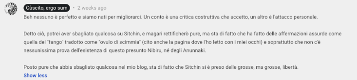 Risposta a Demontis 1